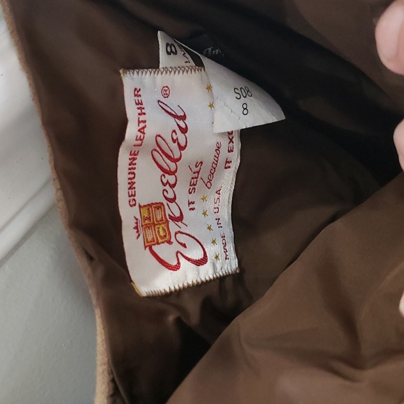 Fantastic Western Wear Genuine Leather Vest and Skirt - Picture 4 of 4